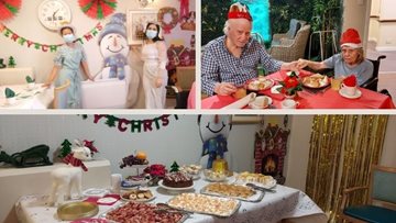 Middlesex care home Residents Christmas party